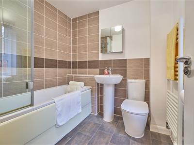 Bathroom to rear